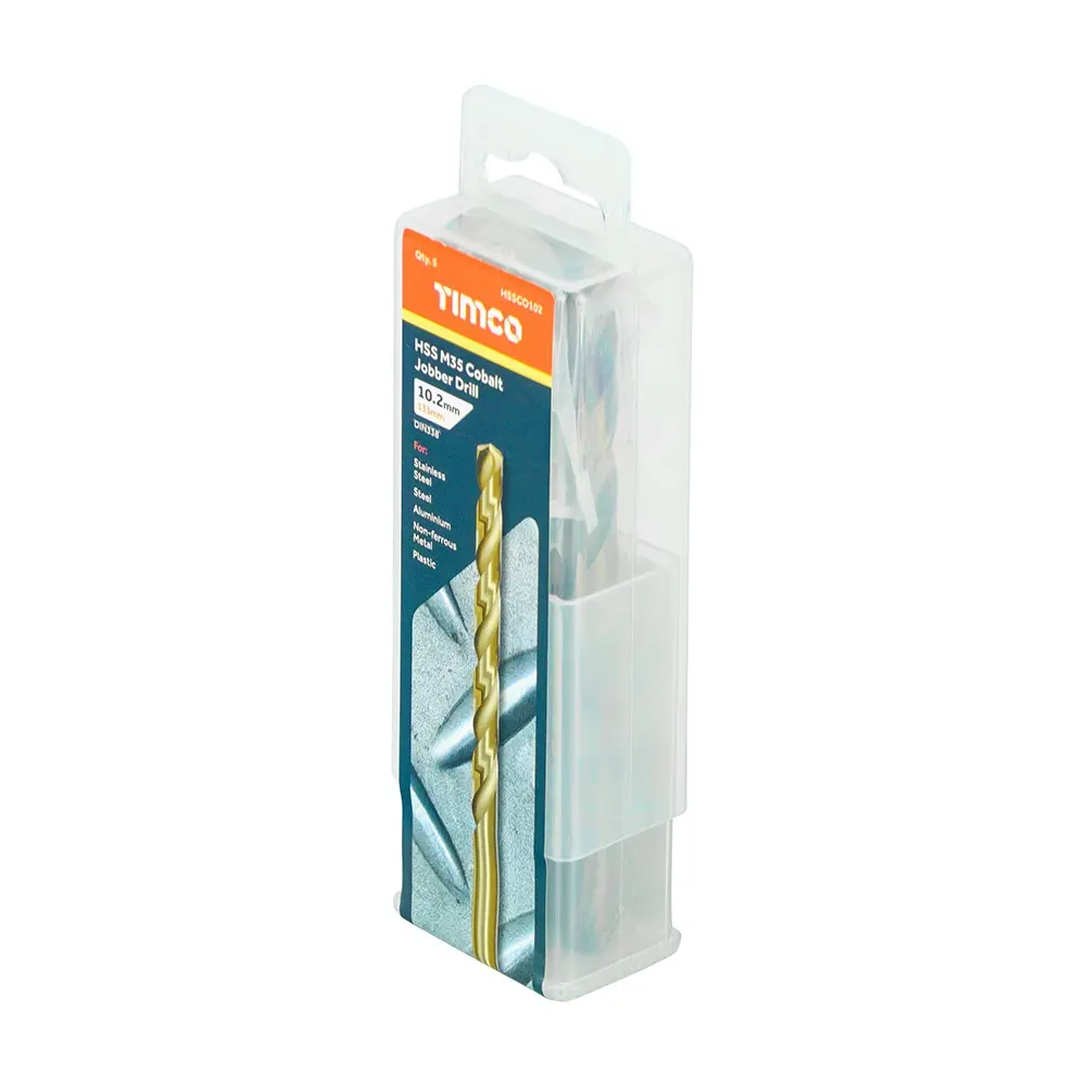 Ground Jobber Drill Bits - Cobalt M35