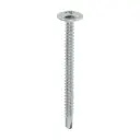 4.8 x 60 - Box of 200 - Baypole Screws - Wafer Flange - PH - Self-Drilling Point - Zinc