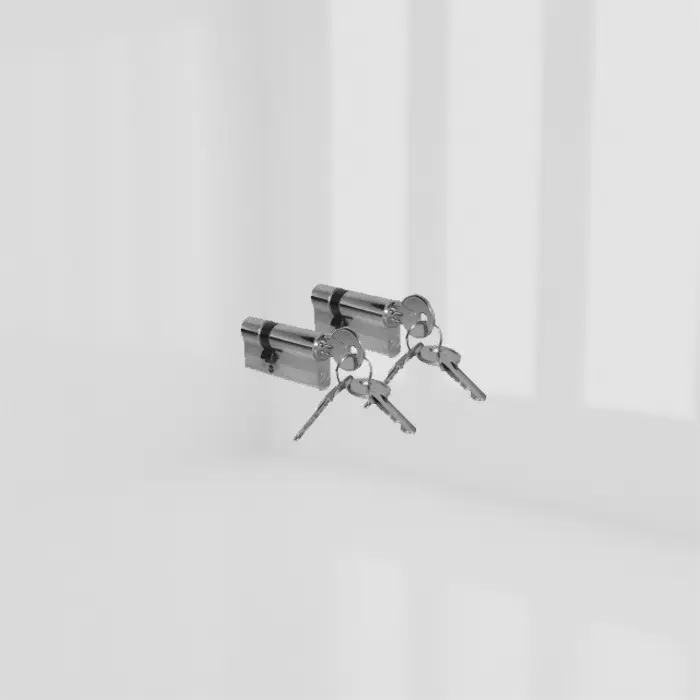 Euro Profile Door Cylinders - Nickle