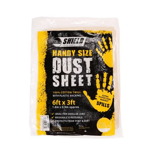 [TIM-CDSL63] 6ft x 3ft Laminated Dust Sheet - Handy Size