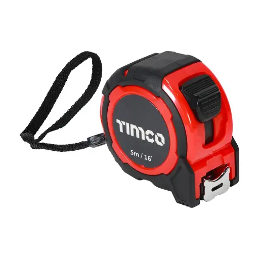 [TIM-5MTAPEM] 5m/16ft x 25mm Tape Measure